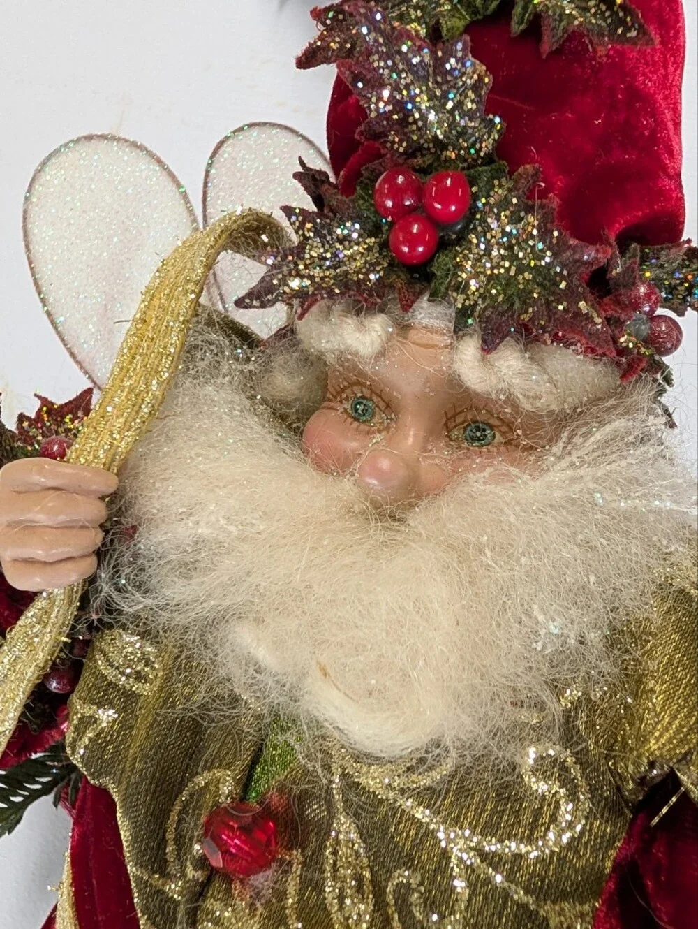 vintage MARK ROBERTS santa claus fairy